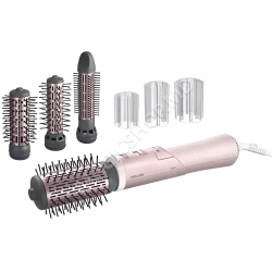 Uscător de păr-perie Philips BHA735/00, 1000W, Roz